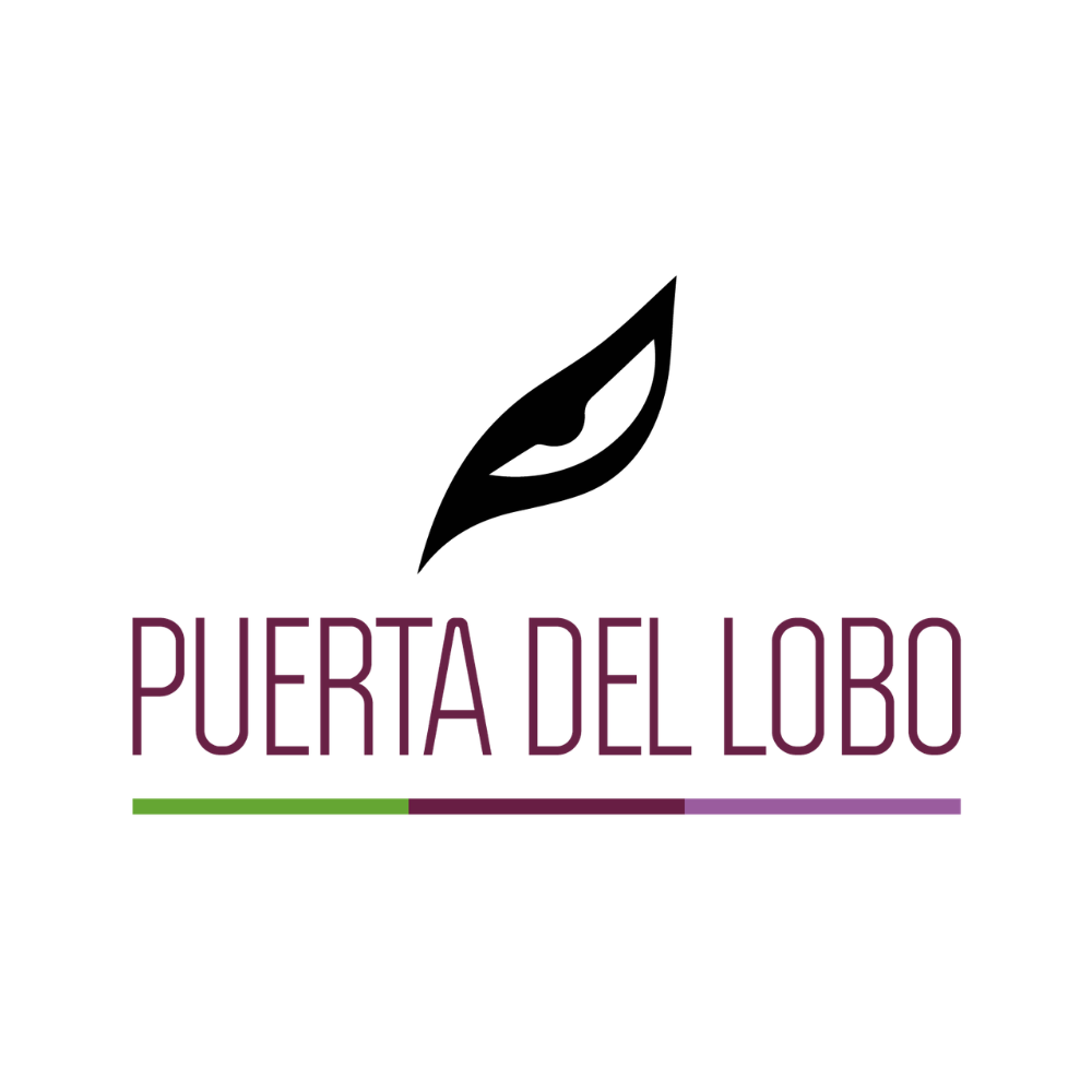 Logo de puerta de lobo