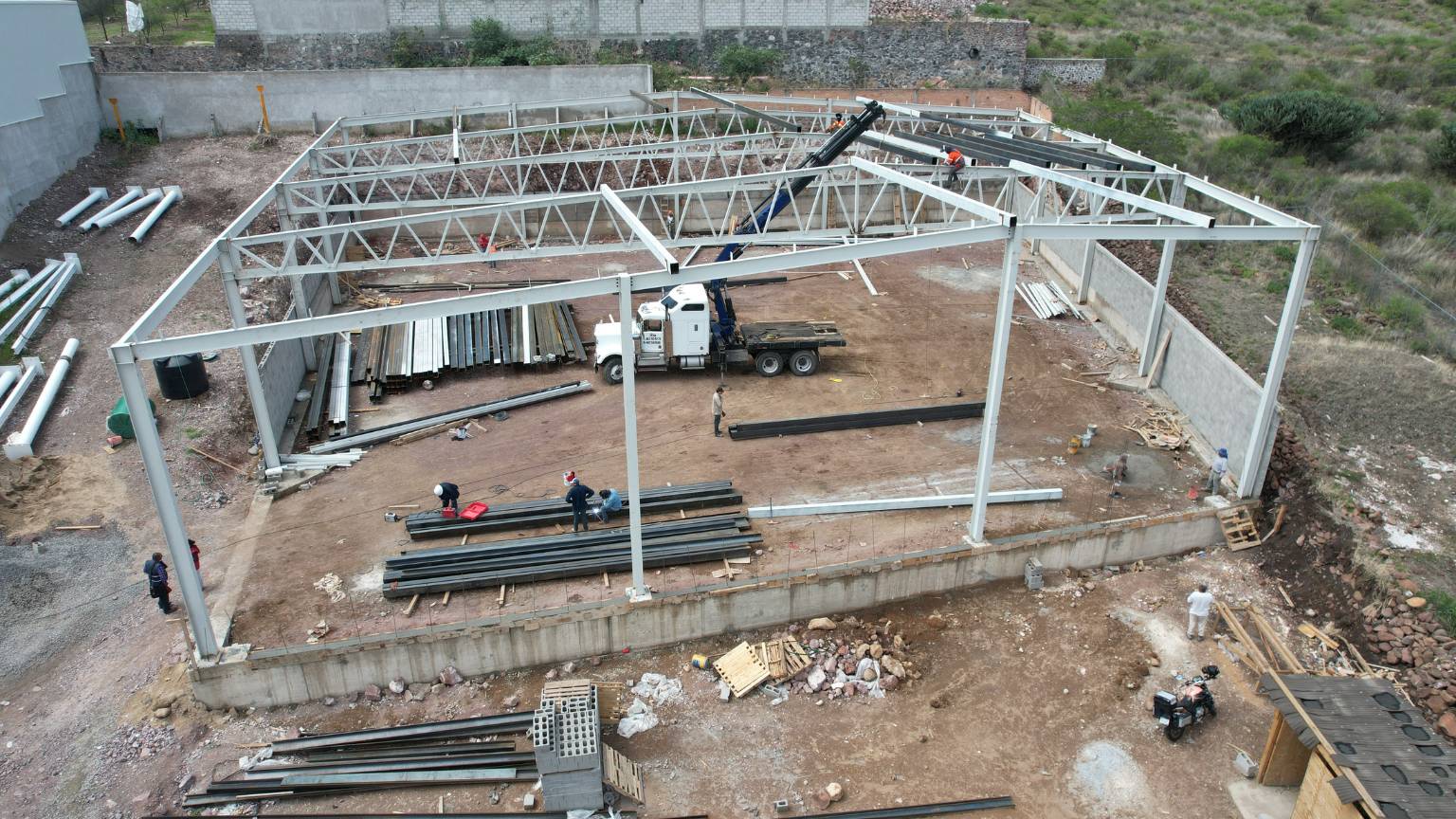 Foto del proceso constructivo - 16/08/2022